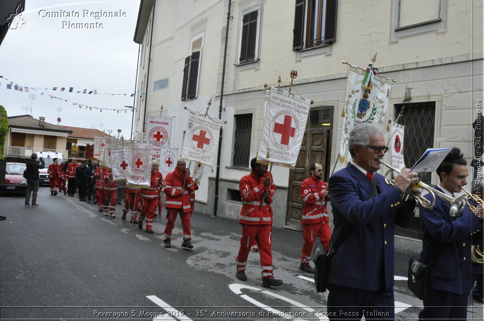 Peveragno 5 Maggio 2019 - 35 Anniversario di Fondazione - Croce Rossa Italiana - Comitato Regionale del Piemonte