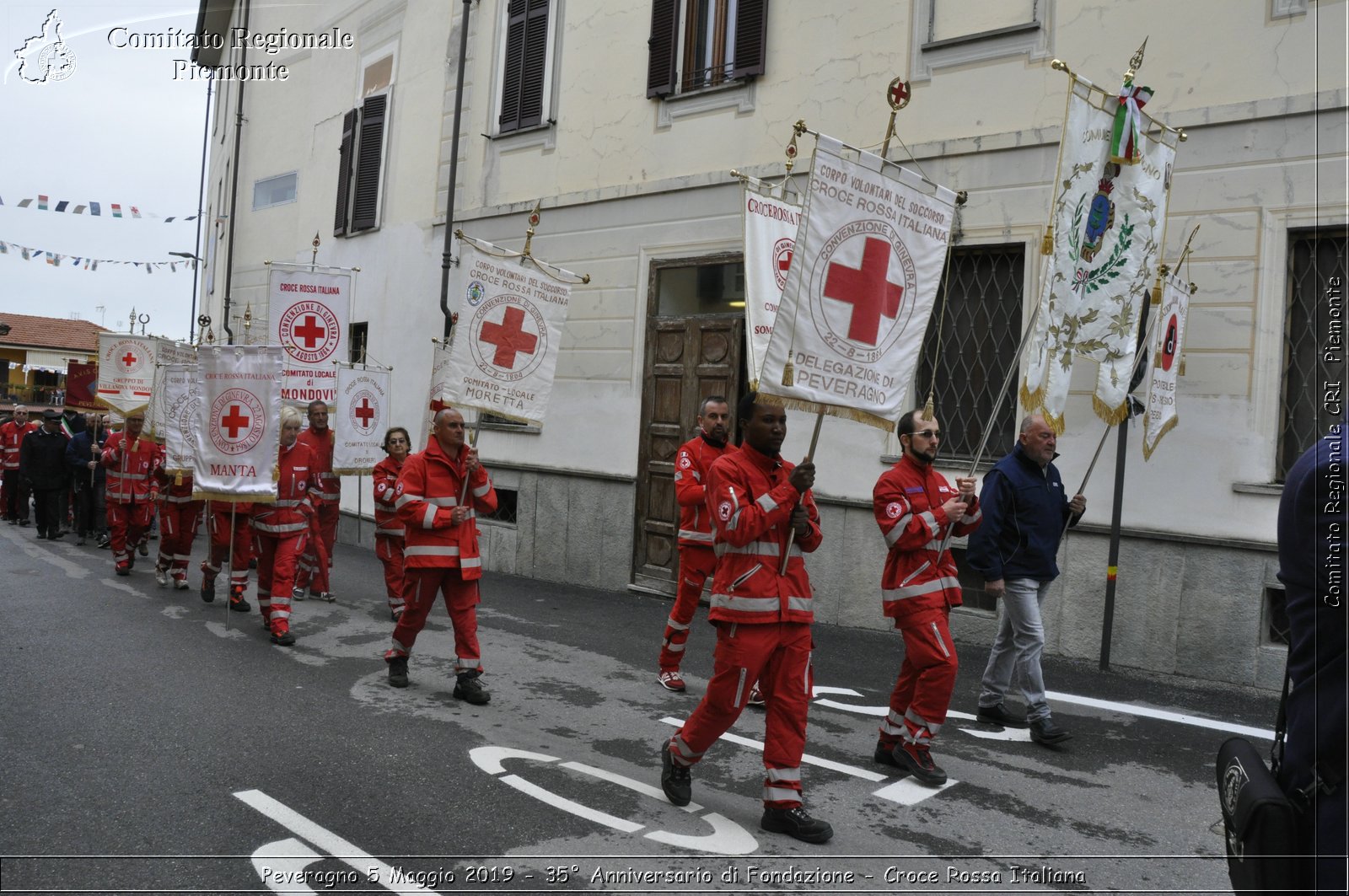 Peveragno 5 Maggio 2019 - 35 Anniversario di Fondazione - Croce Rossa Italiana - Comitato Regionale del Piemonte