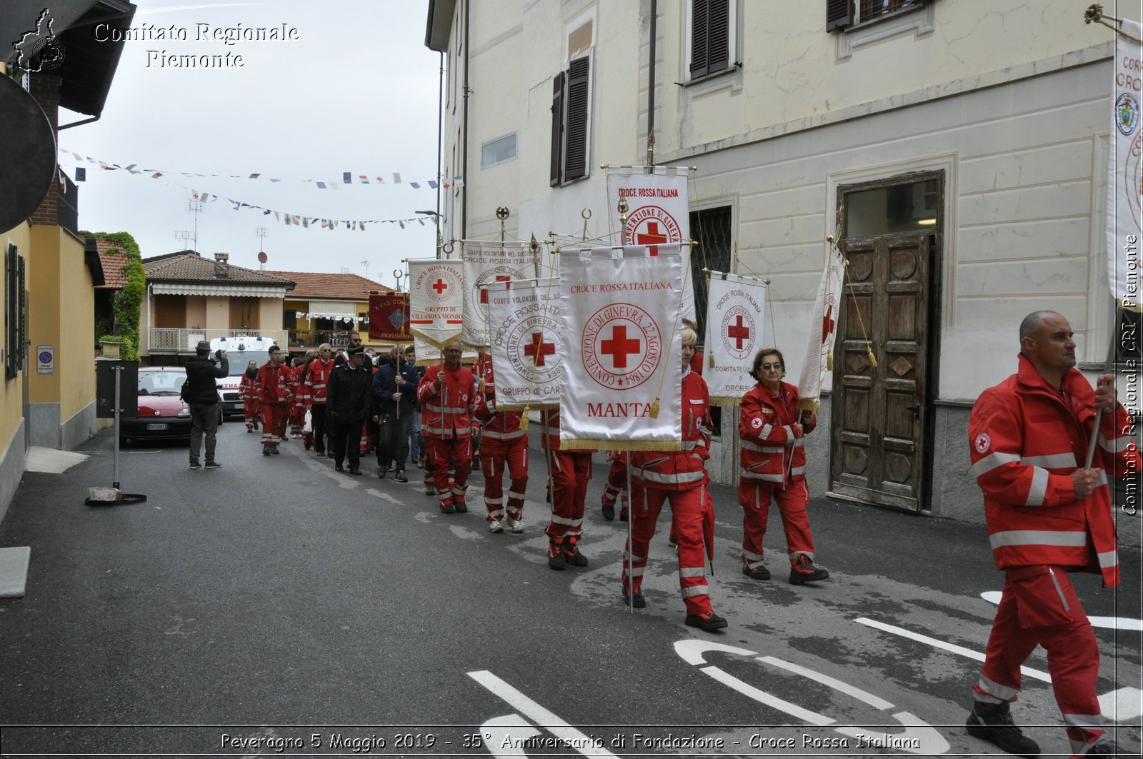 Peveragno 5 Maggio 2019 - 35 Anniversario di Fondazione - Croce Rossa Italiana - Comitato Regionale del Piemonte