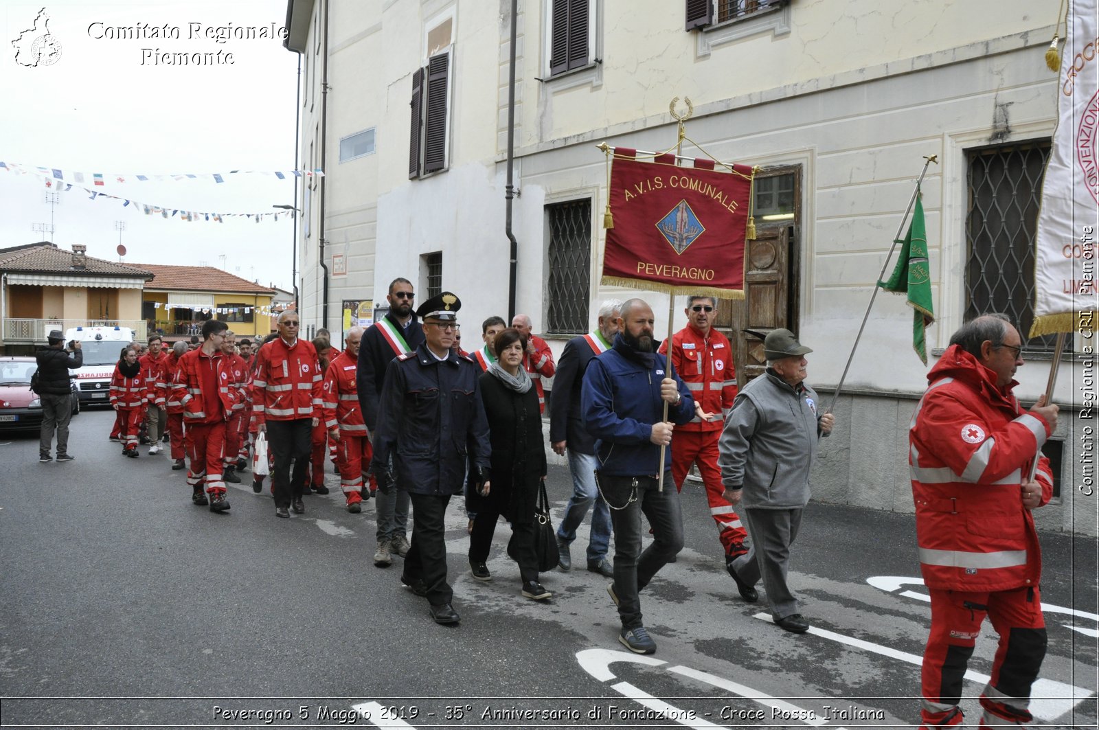 Peveragno 5 Maggio 2019 - 35 Anniversario di Fondazione - Croce Rossa Italiana - Comitato Regionale del Piemonte