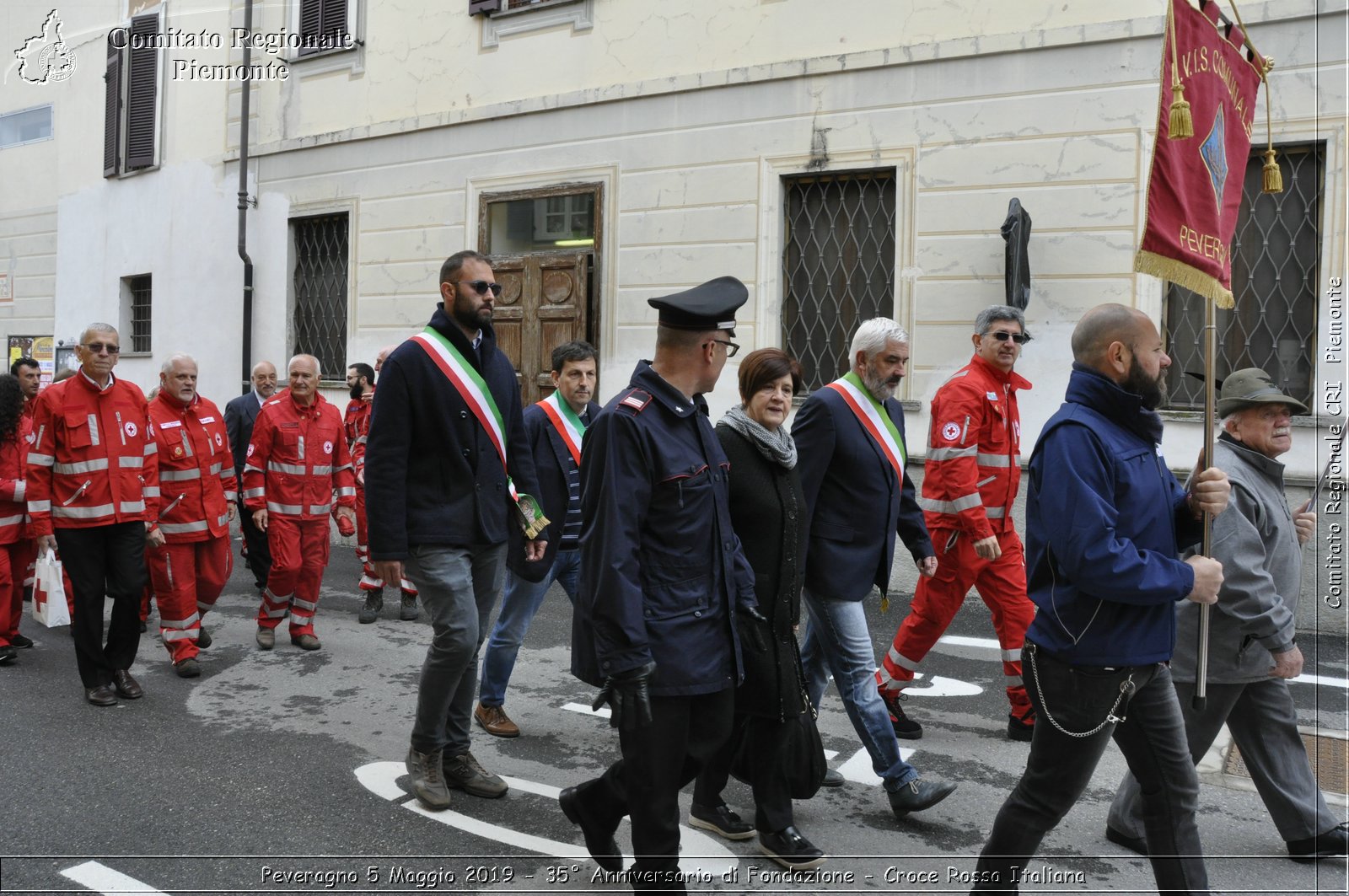 Peveragno 5 Maggio 2019 - 35 Anniversario di Fondazione - Croce Rossa Italiana - Comitato Regionale del Piemonte