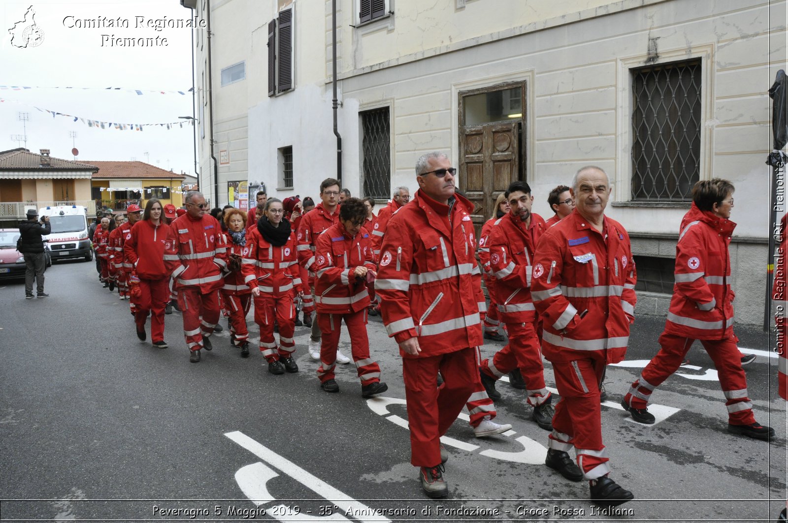 Peveragno 5 Maggio 2019 - 35 Anniversario di Fondazione - Croce Rossa Italiana - Comitato Regionale del Piemonte