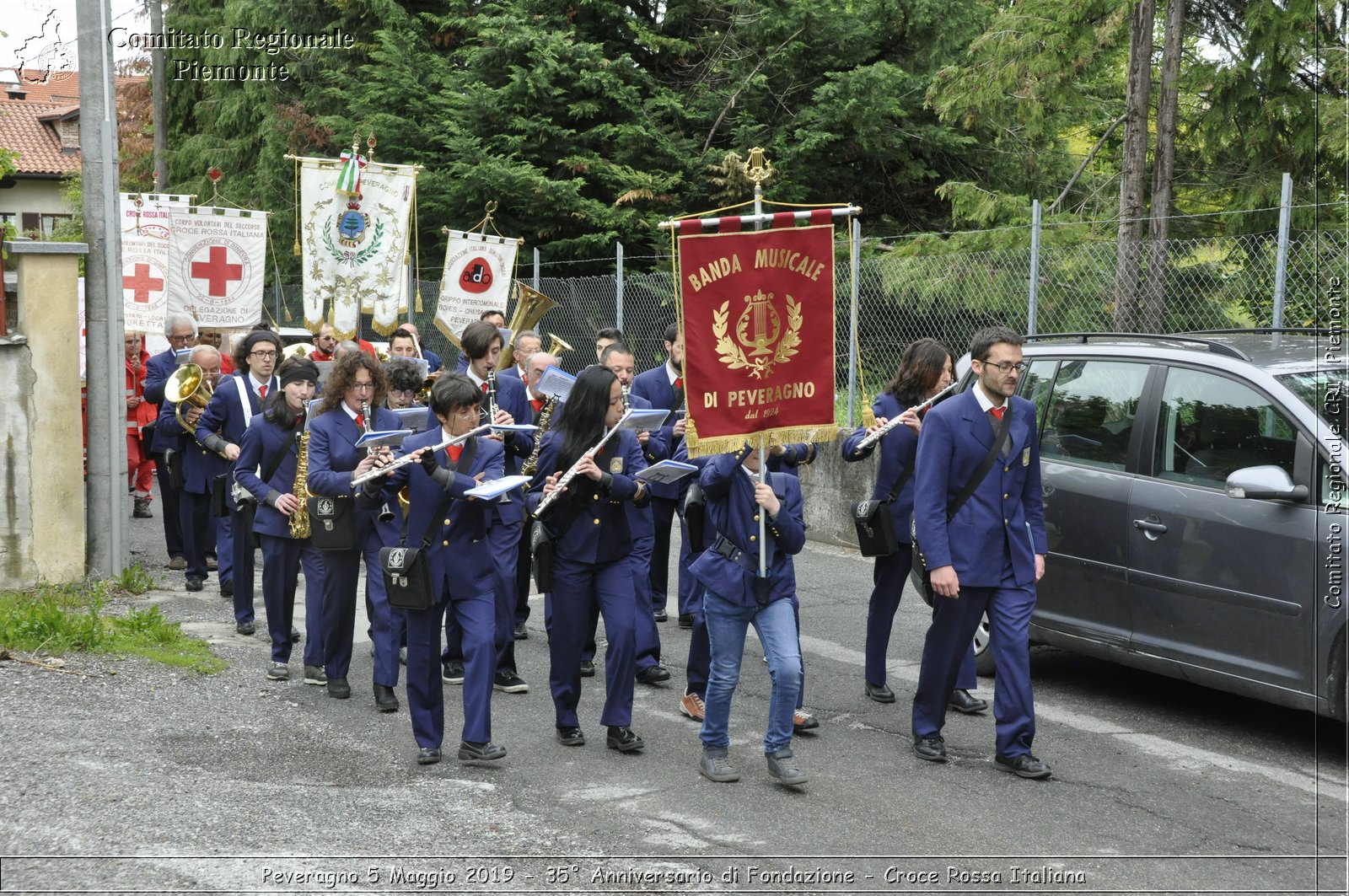 Peveragno 5 Maggio 2019 - 35 Anniversario di Fondazione - Croce Rossa Italiana - Comitato Regionale del Piemonte