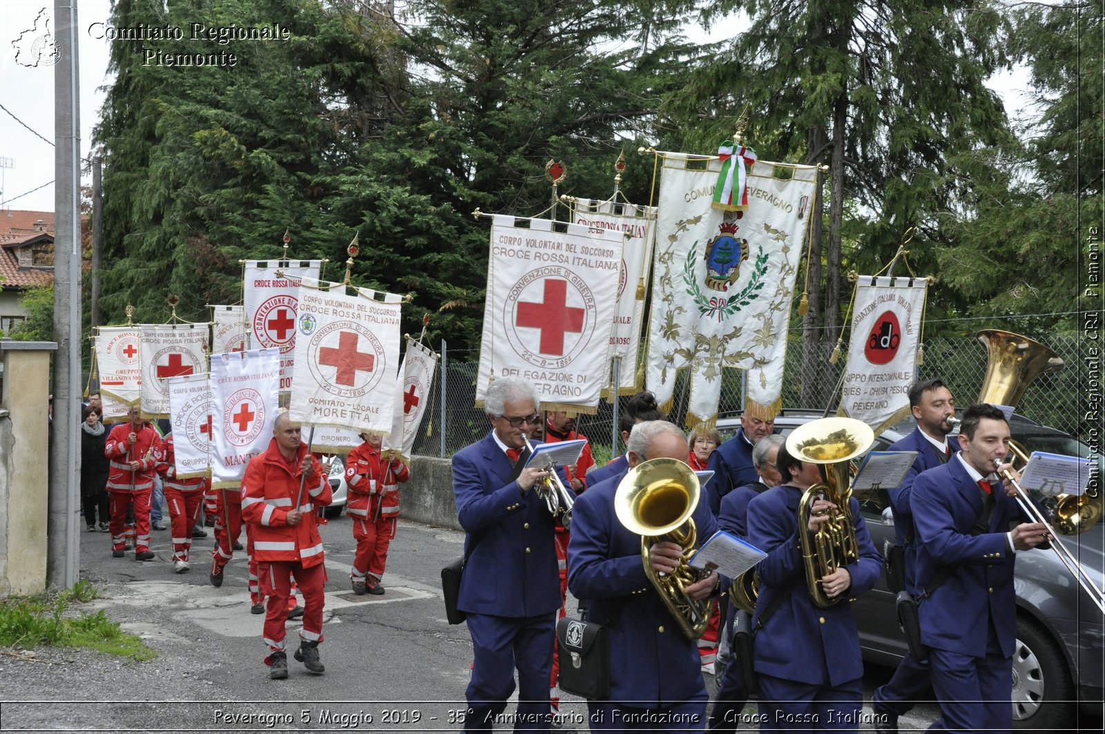 Peveragno 5 Maggio 2019 - 35 Anniversario di Fondazione - Croce Rossa Italiana - Comitato Regionale del Piemonte