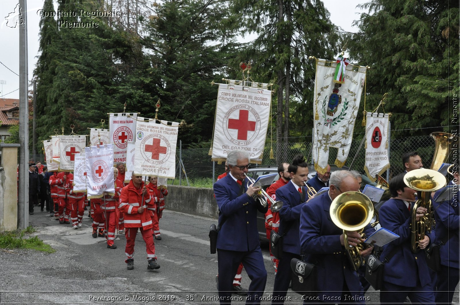 Peveragno 5 Maggio 2019 - 35 Anniversario di Fondazione - Croce Rossa Italiana - Comitato Regionale del Piemonte