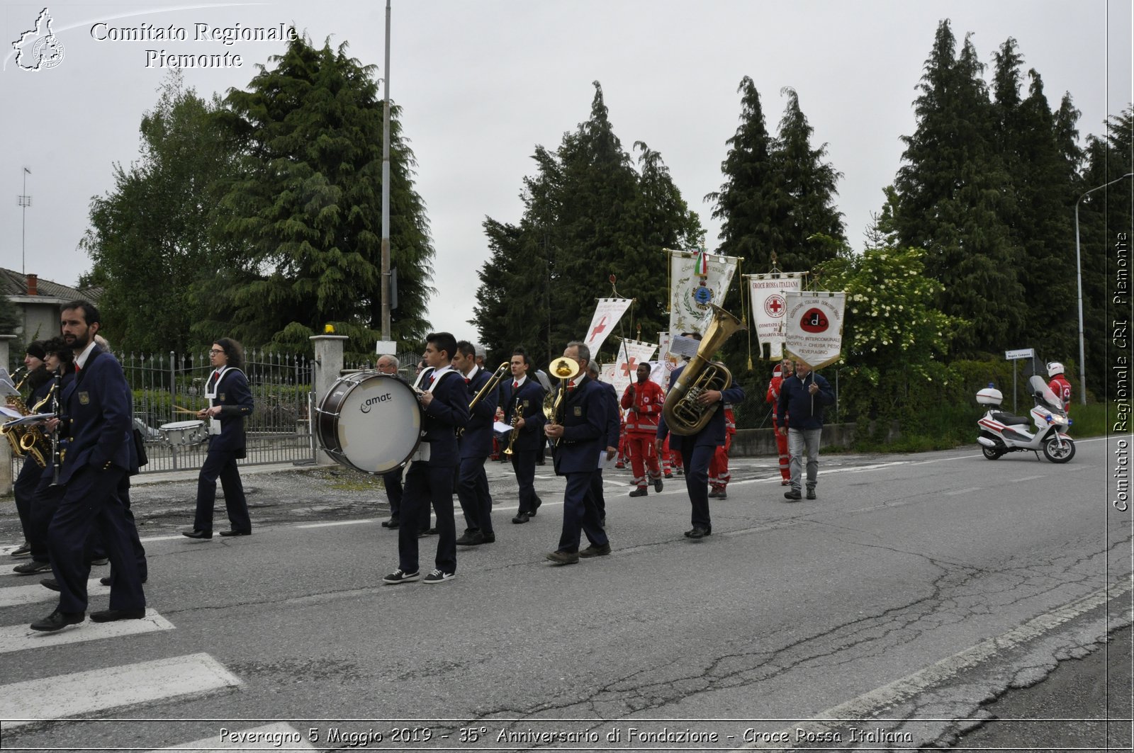 Peveragno 5 Maggio 2019 - 35 Anniversario di Fondazione - Croce Rossa Italiana - Comitato Regionale del Piemonte