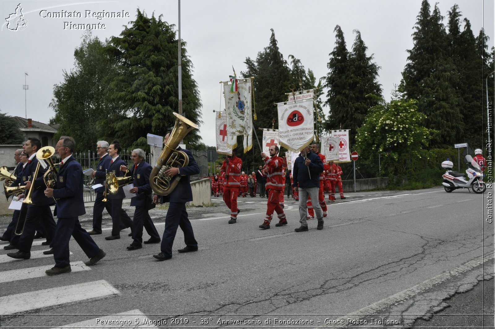 Peveragno 5 Maggio 2019 - 35 Anniversario di Fondazione - Croce Rossa Italiana - Comitato Regionale del Piemonte