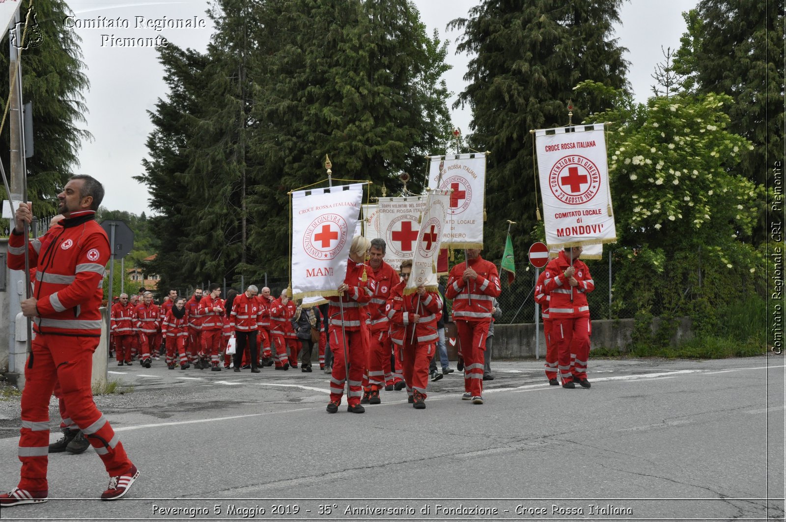 Peveragno 5 Maggio 2019 - 35 Anniversario di Fondazione - Croce Rossa Italiana - Comitato Regionale del Piemonte