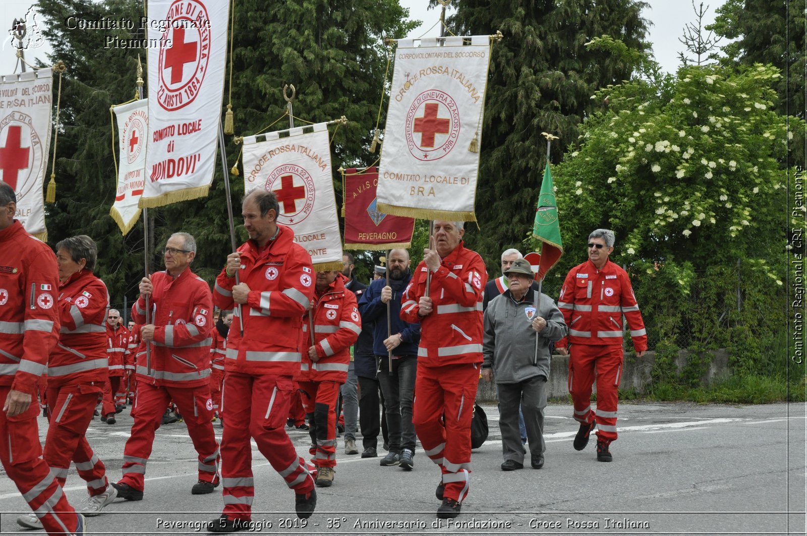 Peveragno 5 Maggio 2019 - 35 Anniversario di Fondazione - Croce Rossa Italiana - Comitato Regionale del Piemonte