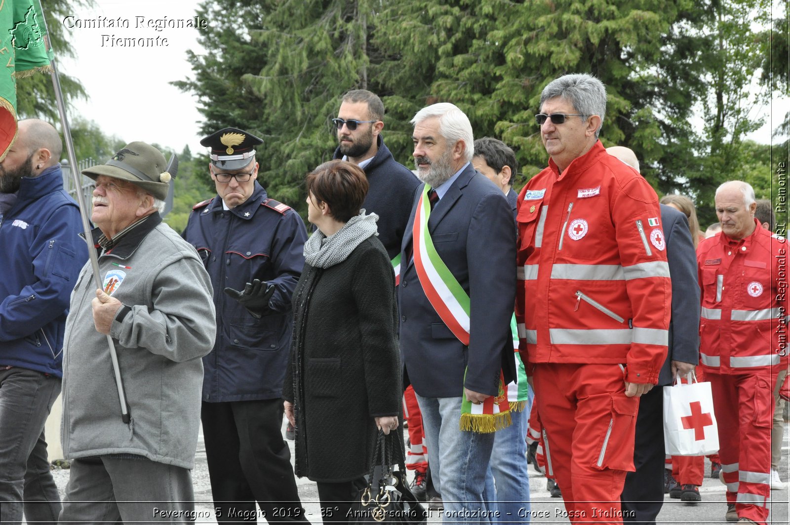 Peveragno 5 Maggio 2019 - 35 Anniversario di Fondazione - Croce Rossa Italiana - Comitato Regionale del Piemonte