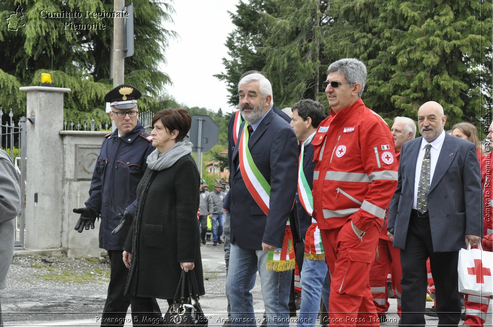 Peveragno 5 Maggio 2019 - 35 Anniversario di Fondazione - Croce Rossa Italiana - Comitato Regionale del Piemonte