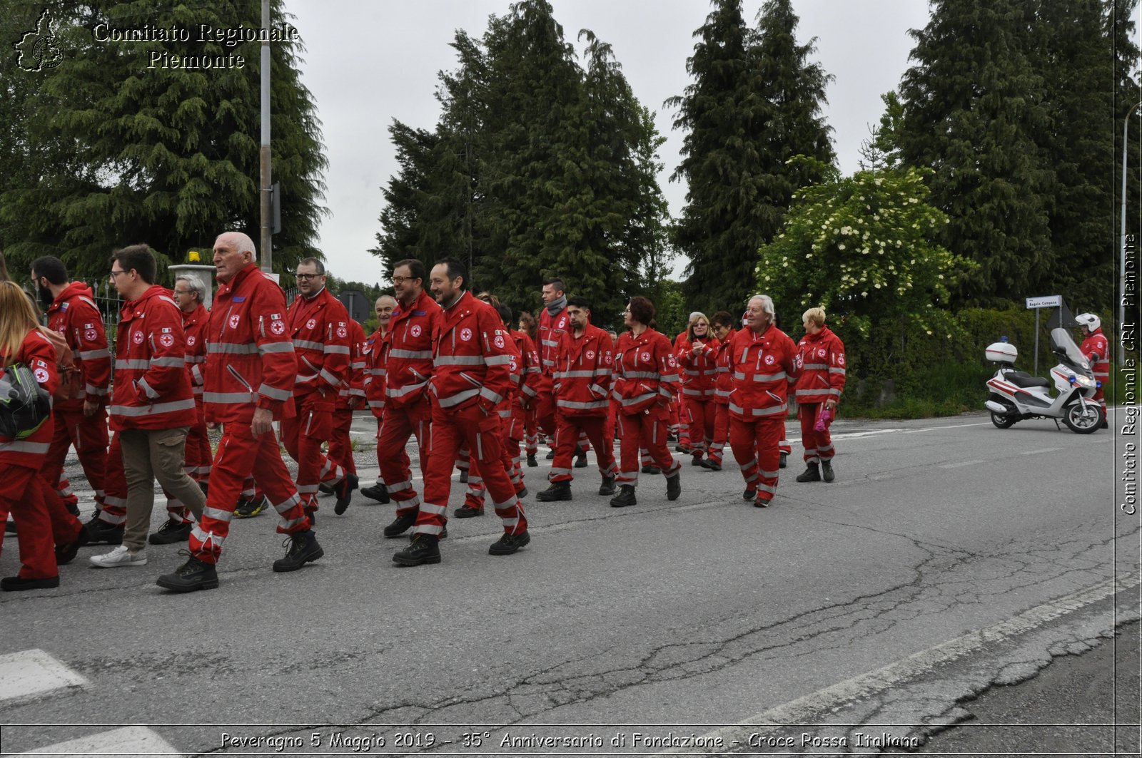 Peveragno 5 Maggio 2019 - 35 Anniversario di Fondazione - Croce Rossa Italiana - Comitato Regionale del Piemonte