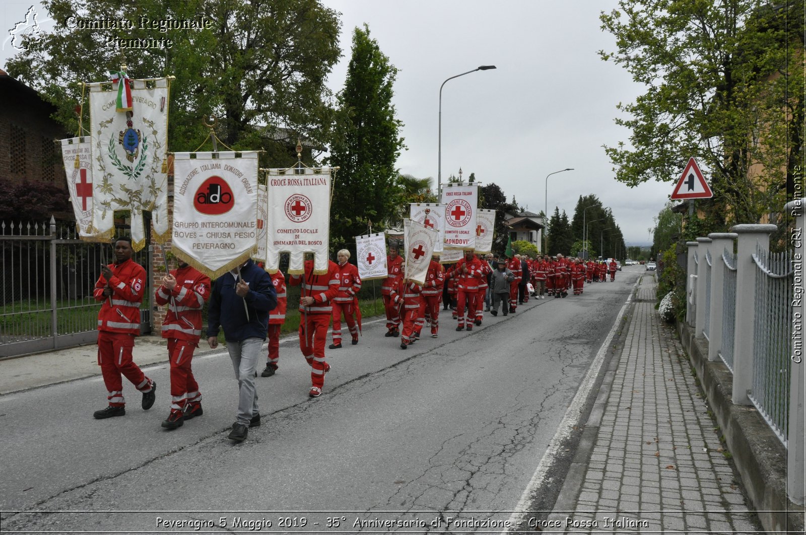 Peveragno 5 Maggio 2019 - 35 Anniversario di Fondazione - Croce Rossa Italiana - Comitato Regionale del Piemonte