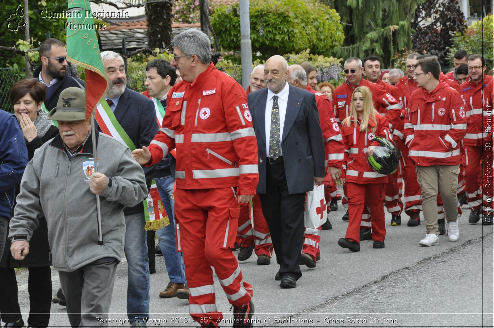 Peveragno 5 Maggio 2019 - 35 Anniversario di Fondazione - Croce Rossa Italiana - Comitato Regionale del Piemonte