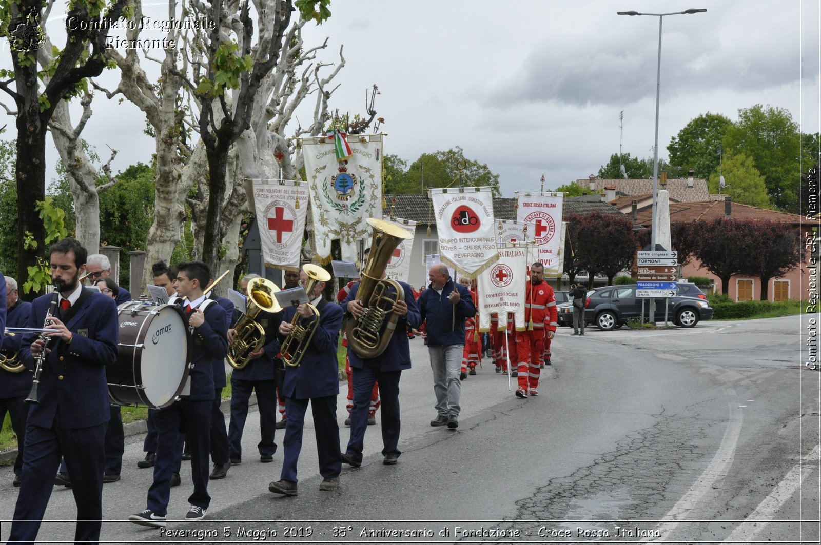 Peveragno 5 Maggio 2019 - 35 Anniversario di Fondazione - Croce Rossa Italiana - Comitato Regionale del Piemonte