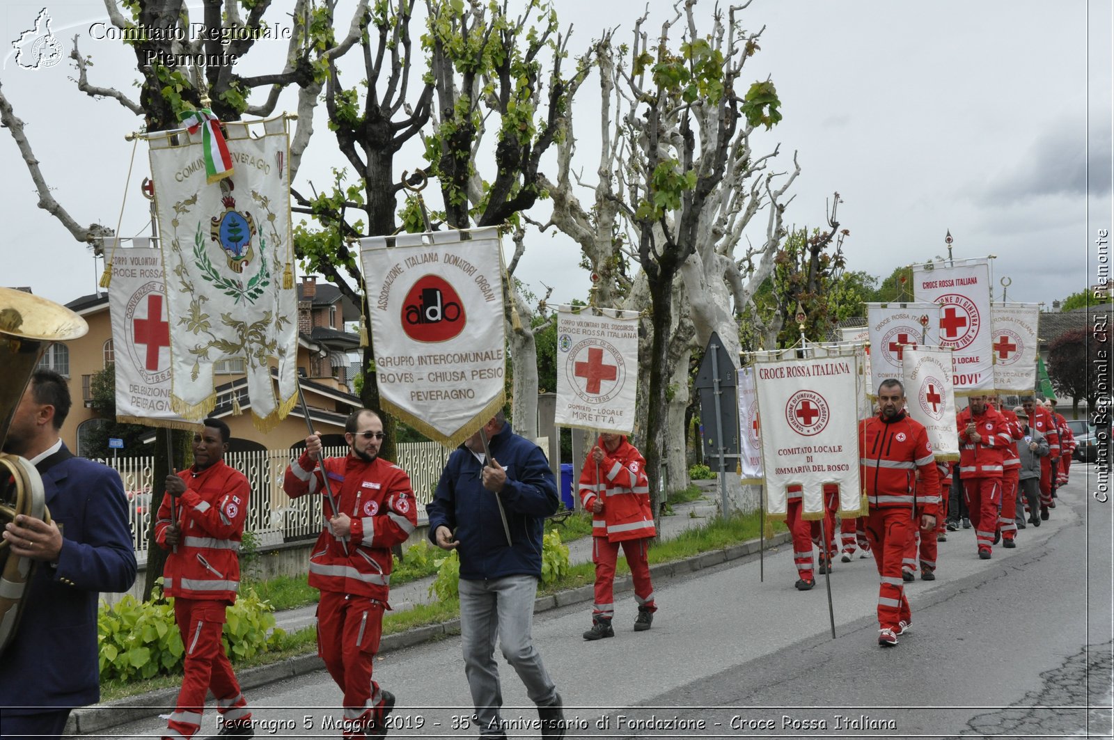 Peveragno 5 Maggio 2019 - 35 Anniversario di Fondazione - Croce Rossa Italiana - Comitato Regionale del Piemonte