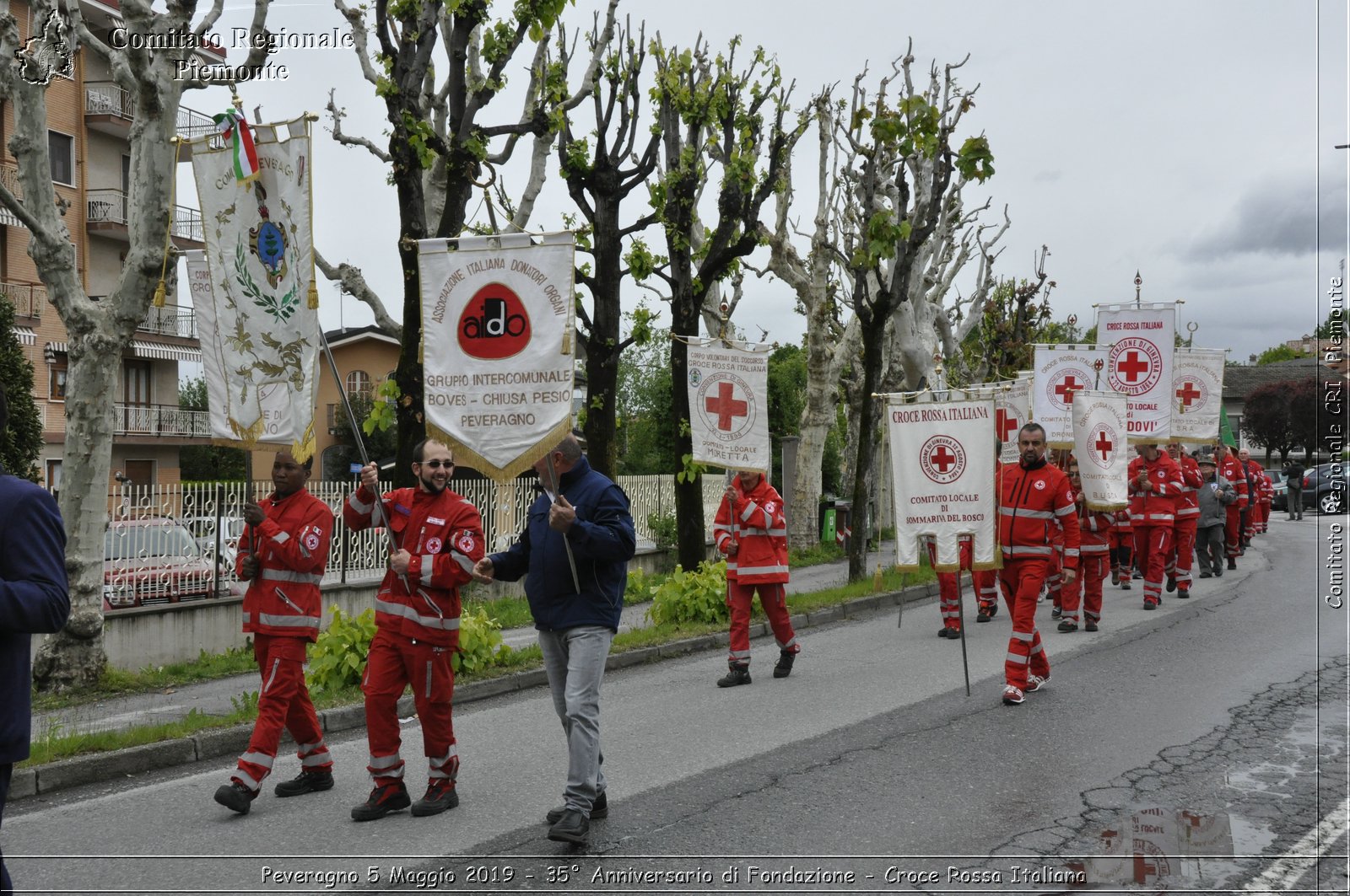 Peveragno 5 Maggio 2019 - 35 Anniversario di Fondazione - Croce Rossa Italiana - Comitato Regionale del Piemonte