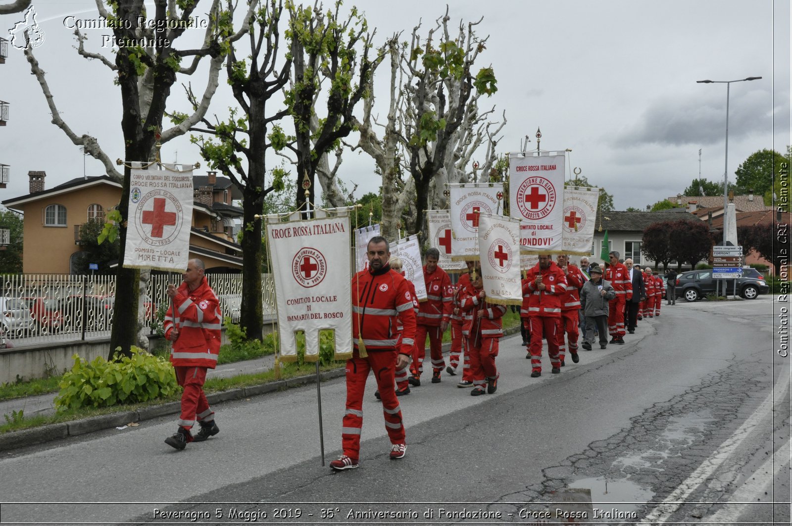 Peveragno 5 Maggio 2019 - 35 Anniversario di Fondazione - Croce Rossa Italiana - Comitato Regionale del Piemonte