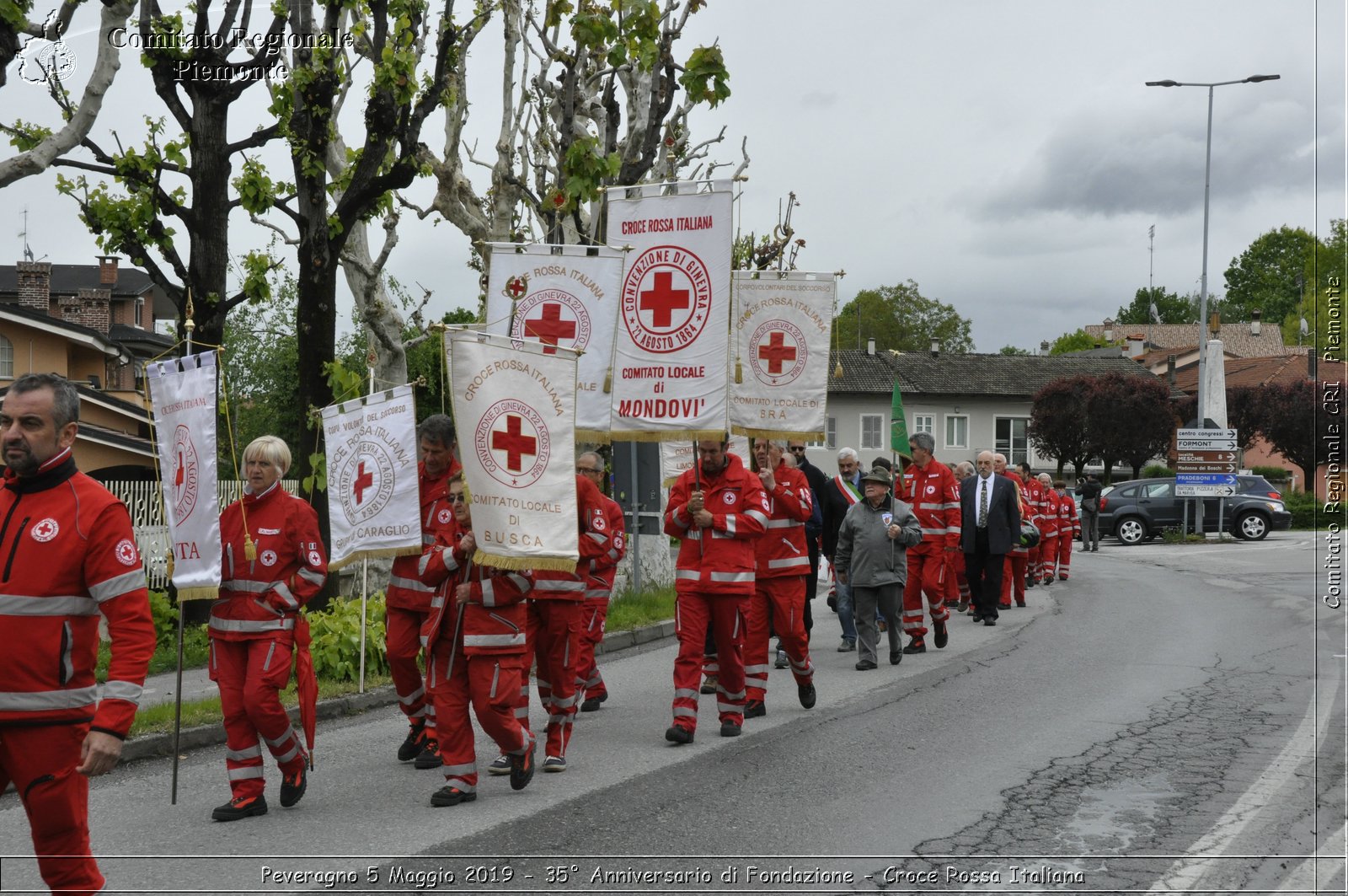 Peveragno 5 Maggio 2019 - 35 Anniversario di Fondazione - Croce Rossa Italiana - Comitato Regionale del Piemonte