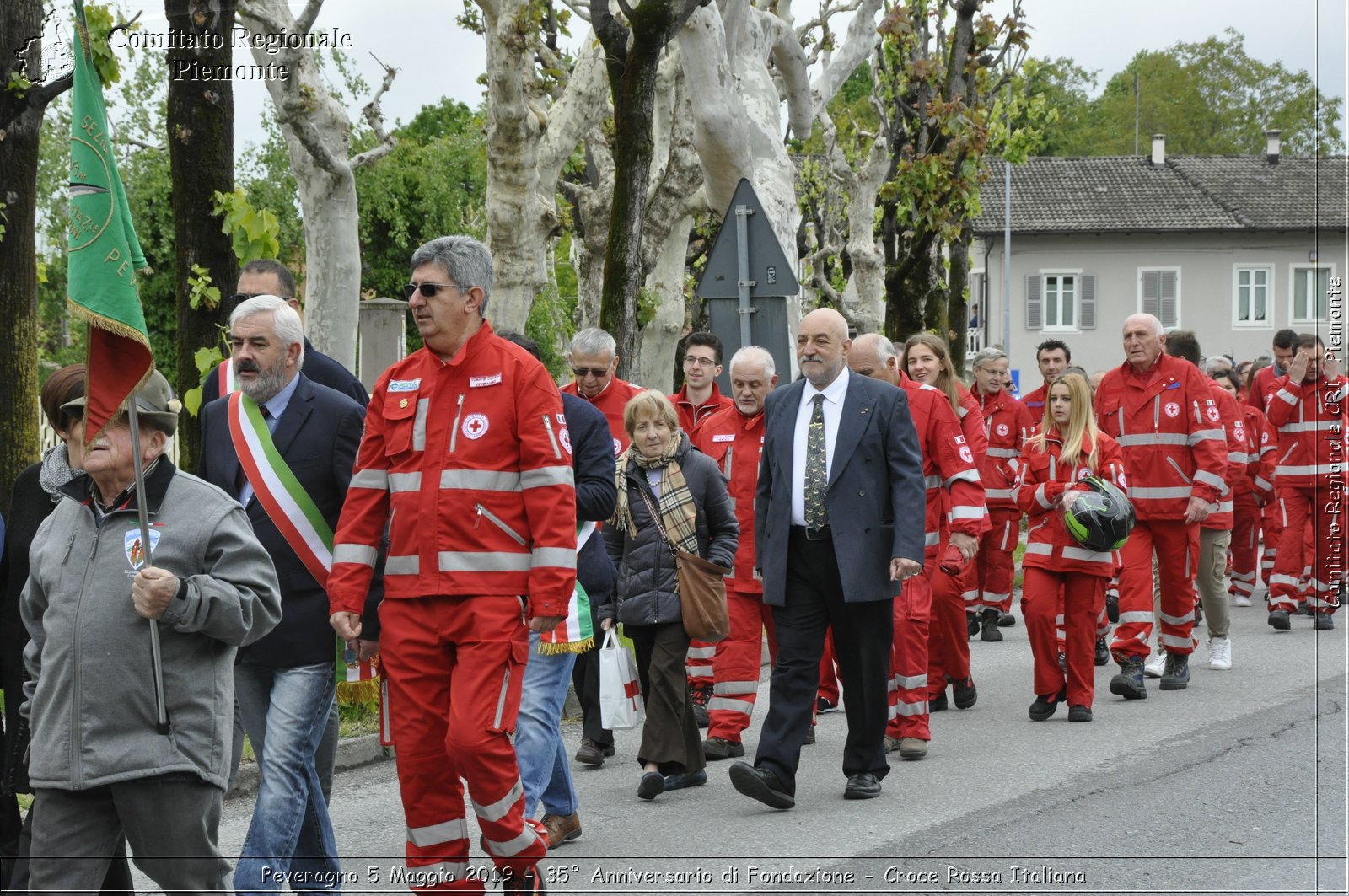 Peveragno 5 Maggio 2019 - 35 Anniversario di Fondazione - Croce Rossa Italiana - Comitato Regionale del Piemonte