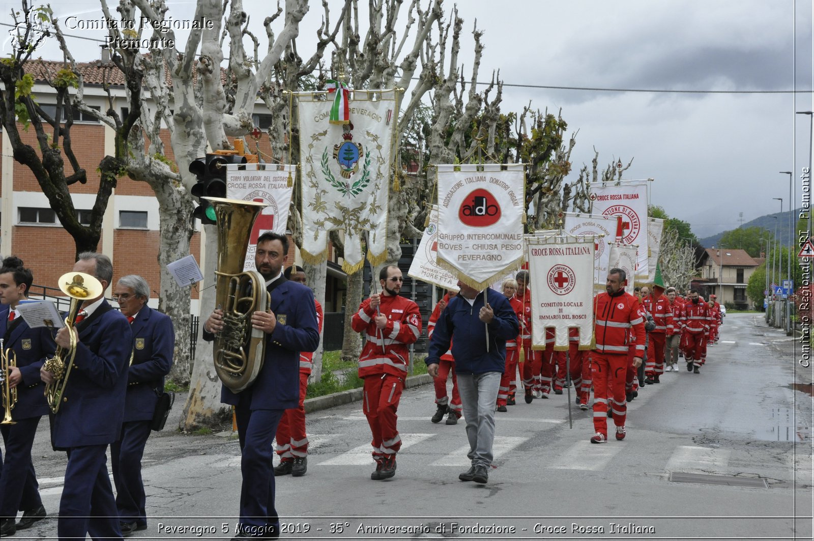 Peveragno 5 Maggio 2019 - 35 Anniversario di Fondazione - Croce Rossa Italiana - Comitato Regionale del Piemonte