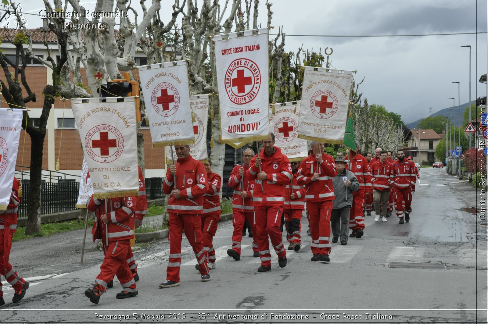 Peveragno 5 Maggio 2019 - 35 Anniversario di Fondazione - Croce Rossa Italiana - Comitato Regionale del Piemonte