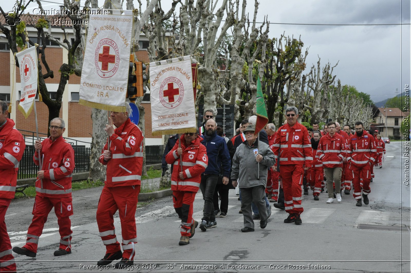 Peveragno 5 Maggio 2019 - 35 Anniversario di Fondazione - Croce Rossa Italiana - Comitato Regionale del Piemonte