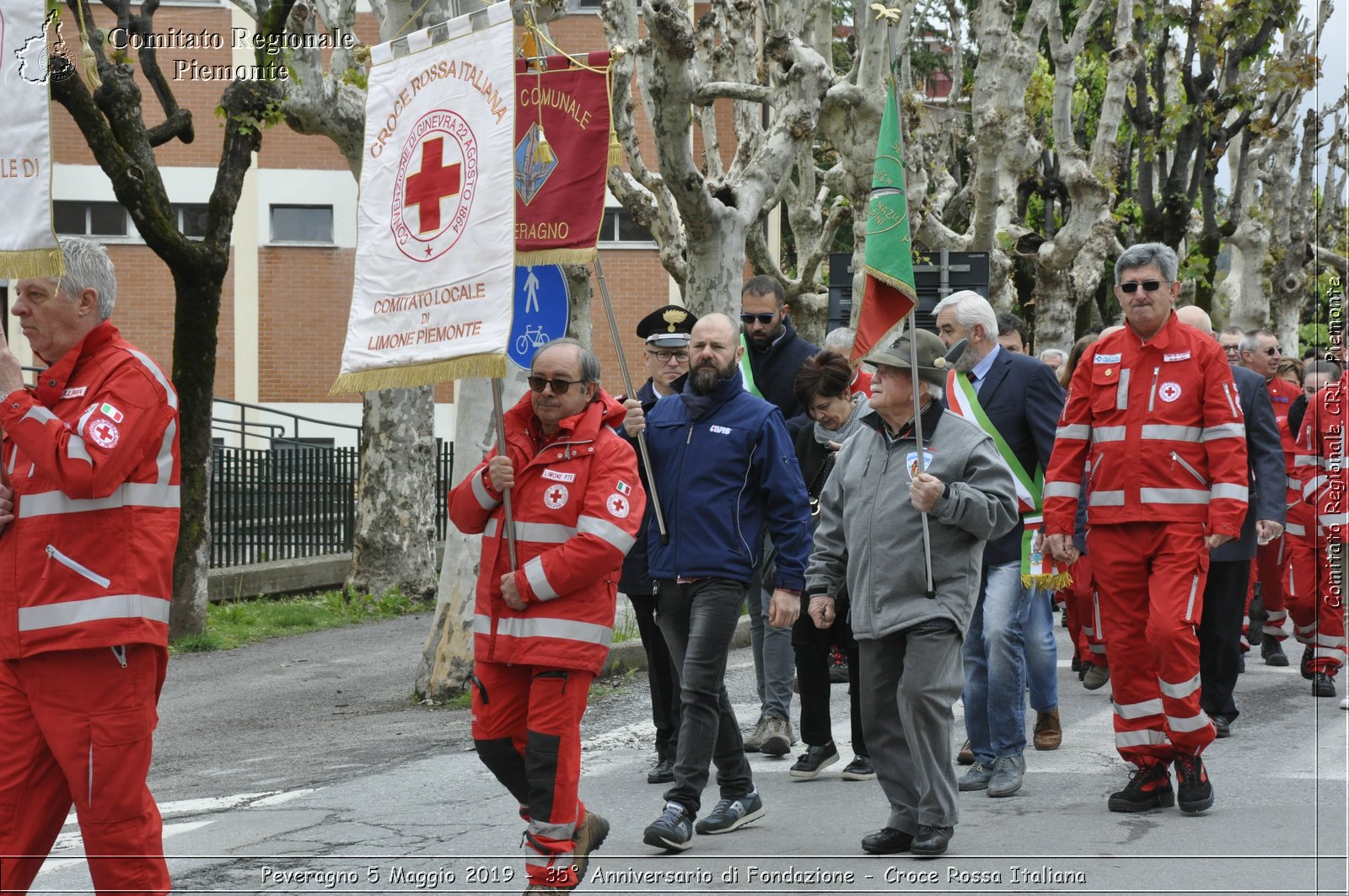 Peveragno 5 Maggio 2019 - 35 Anniversario di Fondazione - Croce Rossa Italiana - Comitato Regionale del Piemonte