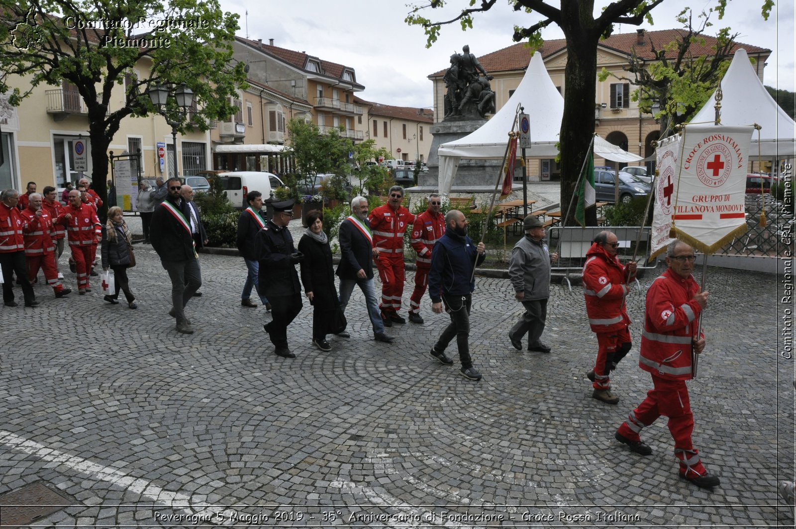 Peveragno 5 Maggio 2019 - 35 Anniversario di Fondazione - Croce Rossa Italiana - Comitato Regionale del Piemonte