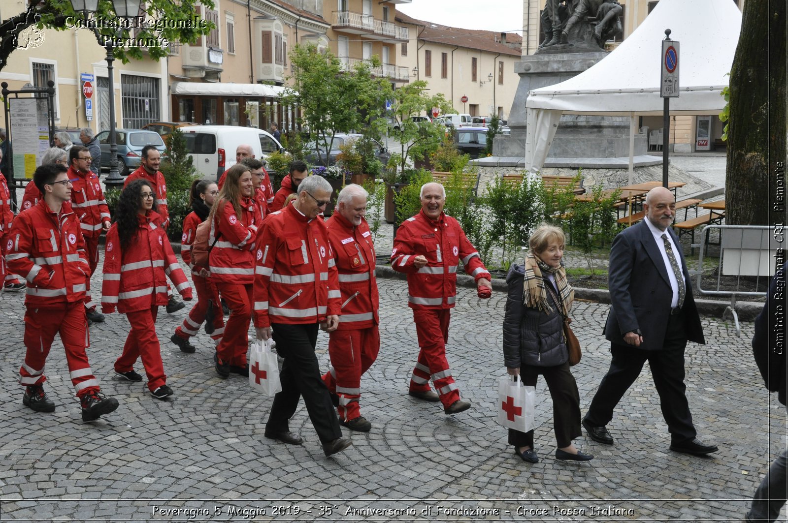 Peveragno 5 Maggio 2019 - 35 Anniversario di Fondazione - Croce Rossa Italiana - Comitato Regionale del Piemonte