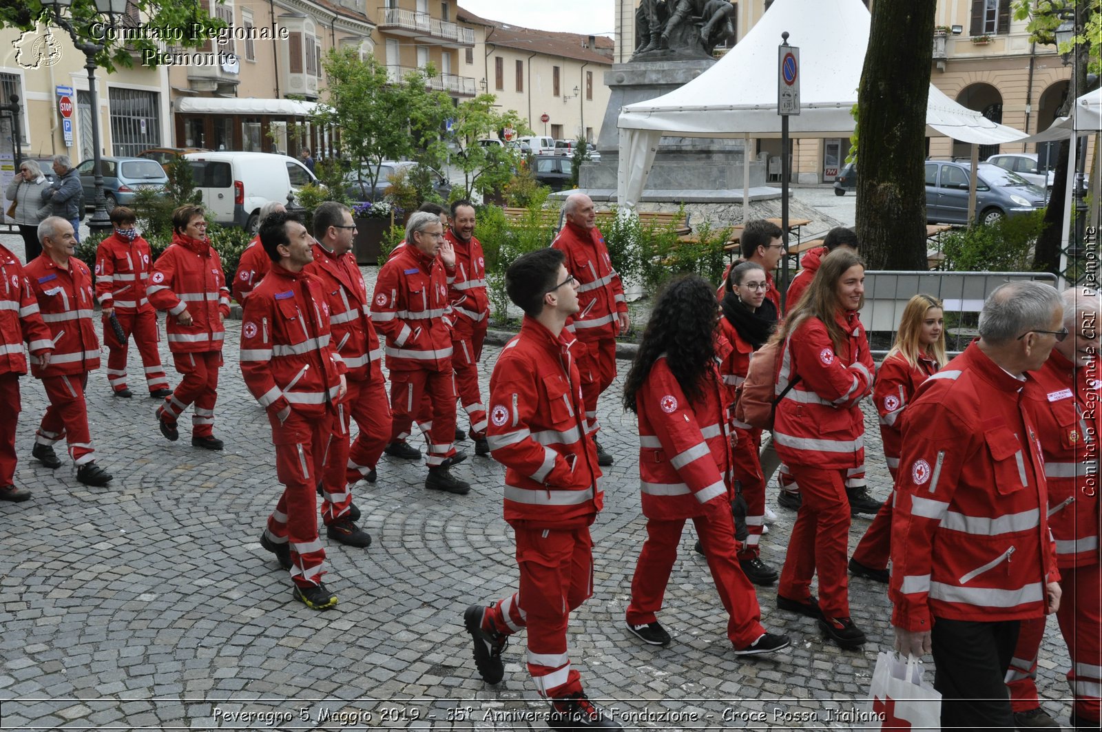 Peveragno 5 Maggio 2019 - 35 Anniversario di Fondazione - Croce Rossa Italiana - Comitato Regionale del Piemonte