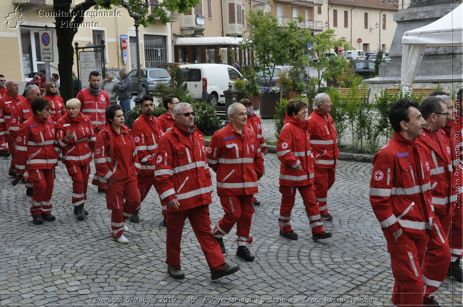 Peveragno 5 Maggio 2019 - 35 Anniversario di Fondazione - Croce Rossa Italiana - Comitato Regionale del Piemonte