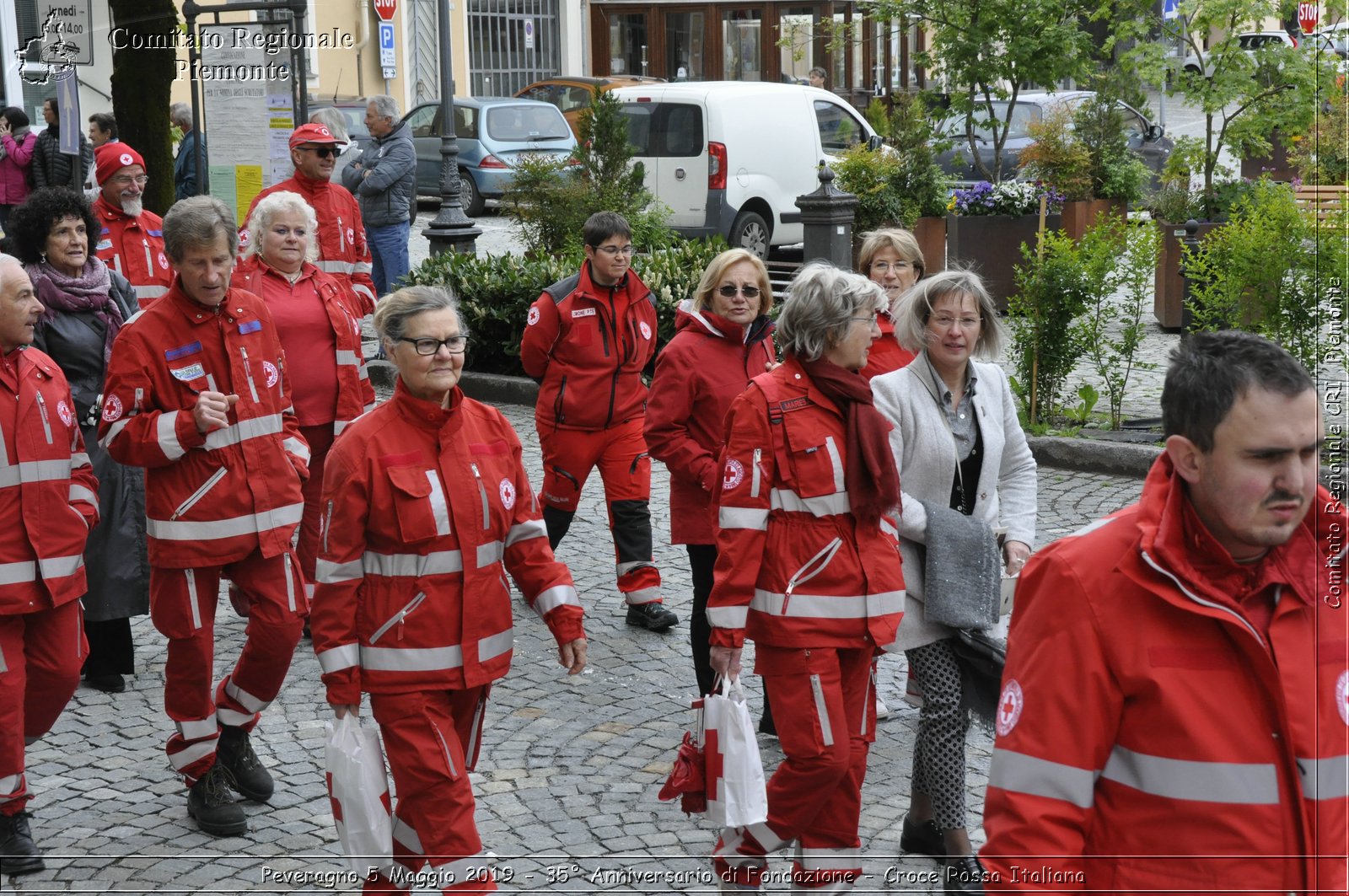 Peveragno 5 Maggio 2019 - 35 Anniversario di Fondazione - Croce Rossa Italiana - Comitato Regionale del Piemonte