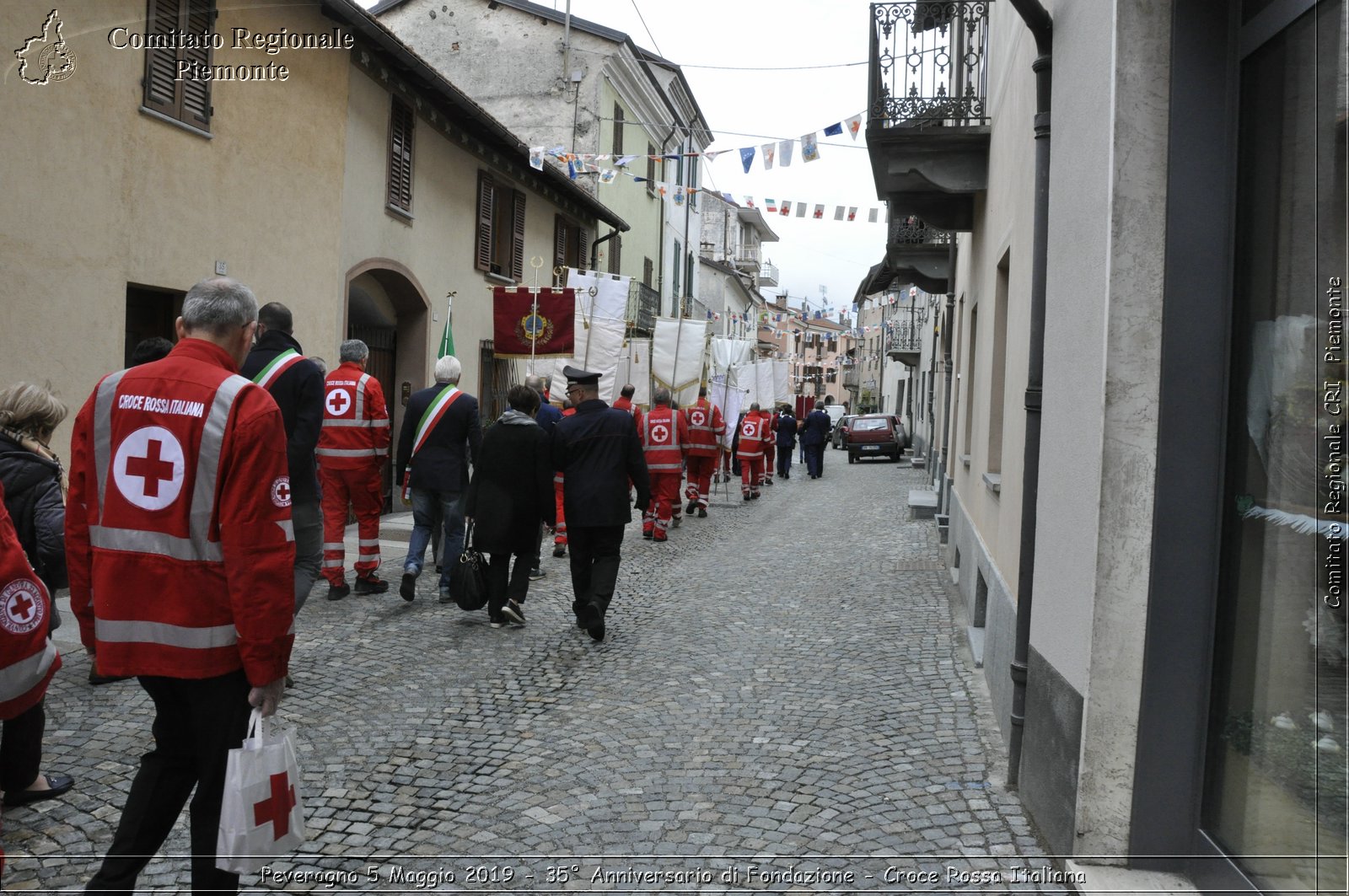 Peveragno 5 Maggio 2019 - 35 Anniversario di Fondazione - Croce Rossa Italiana - Comitato Regionale del Piemonte