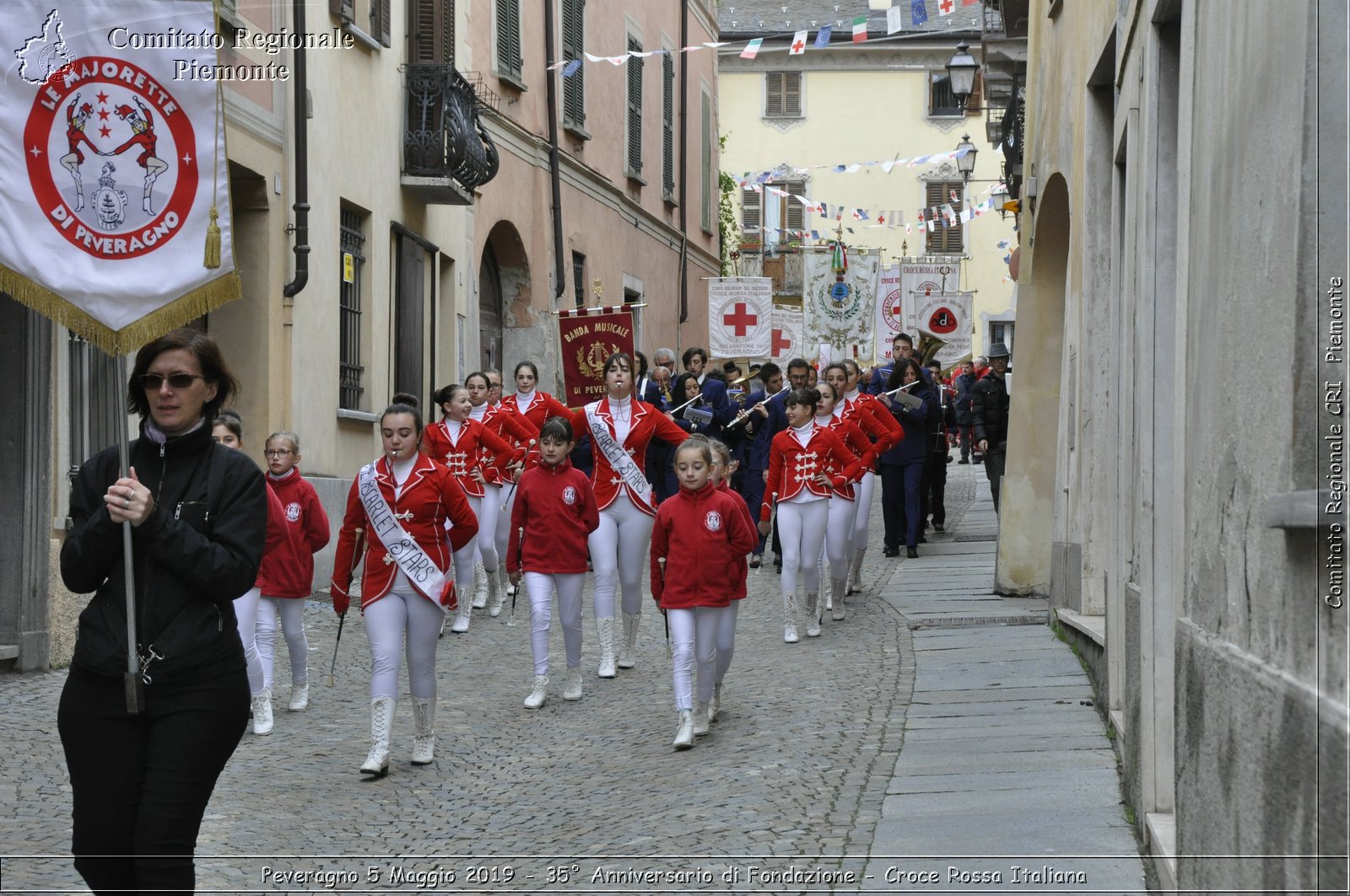 Peveragno 5 Maggio 2019 - 35 Anniversario di Fondazione - Croce Rossa Italiana - Comitato Regionale del Piemonte