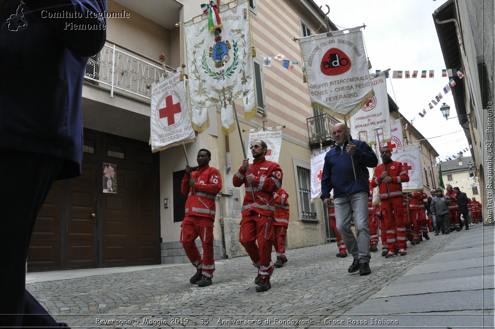 Peveragno 5 Maggio 2019 - 35 Anniversario di Fondazione - Croce Rossa Italiana - Comitato Regionale del Piemonte