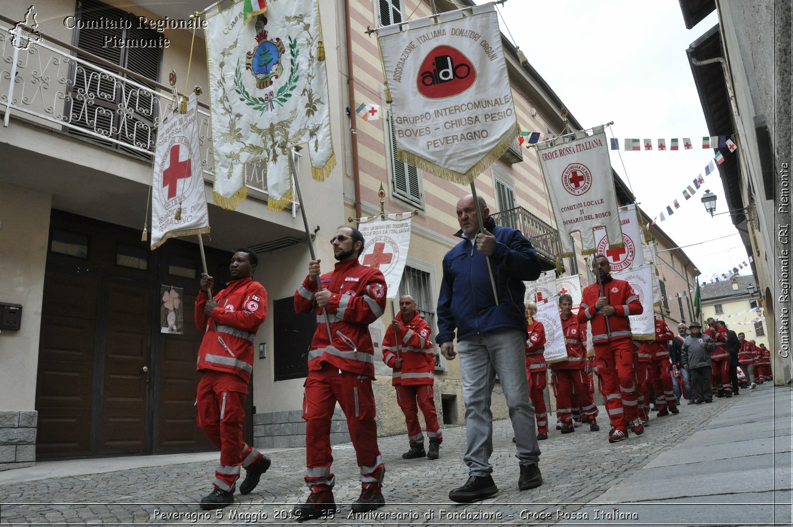 Peveragno 5 Maggio 2019 - 35 Anniversario di Fondazione - Croce Rossa Italiana - Comitato Regionale del Piemonte