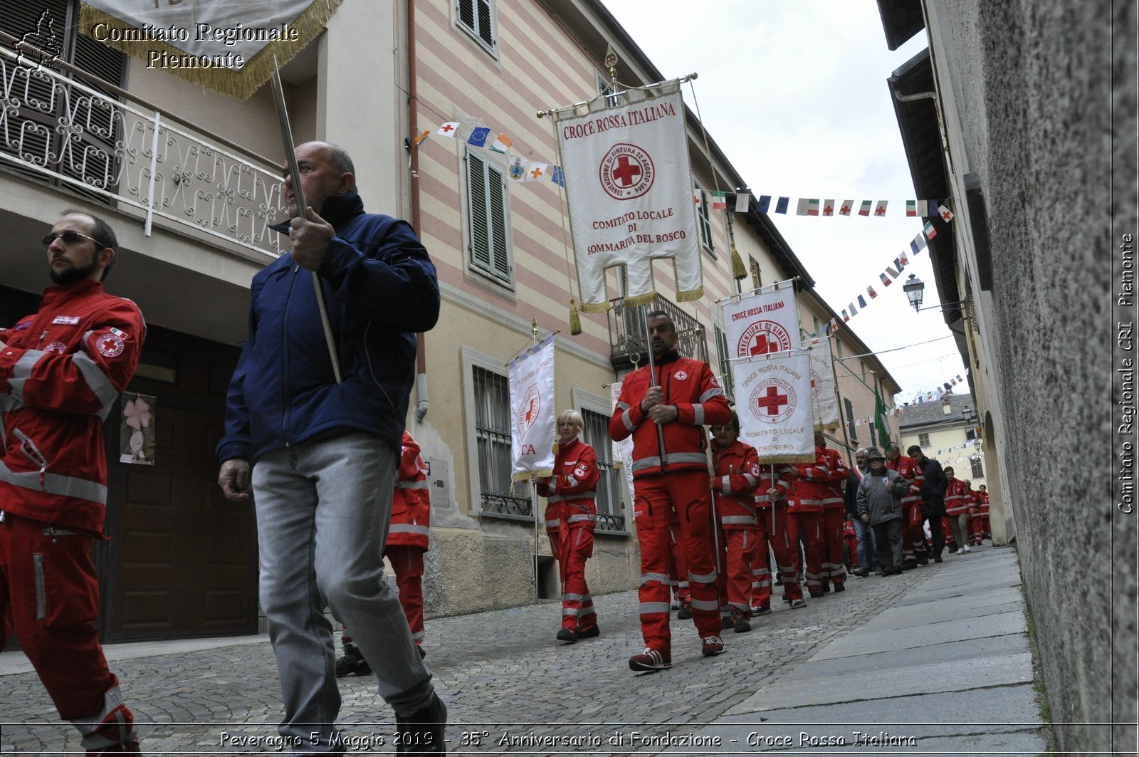 Peveragno 5 Maggio 2019 - 35 Anniversario di Fondazione - Croce Rossa Italiana - Comitato Regionale del Piemonte