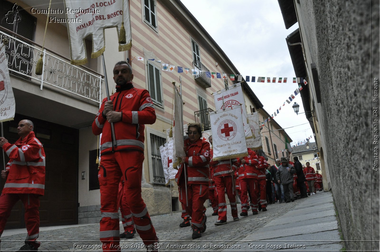 Peveragno 5 Maggio 2019 - 35 Anniversario di Fondazione - Croce Rossa Italiana - Comitato Regionale del Piemonte