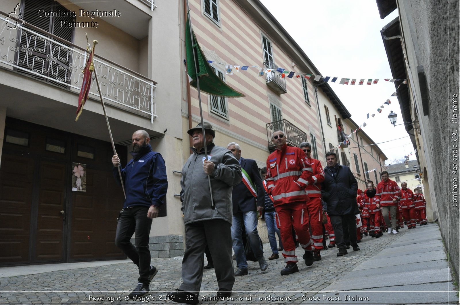 Peveragno 5 Maggio 2019 - 35 Anniversario di Fondazione - Croce Rossa Italiana - Comitato Regionale del Piemonte