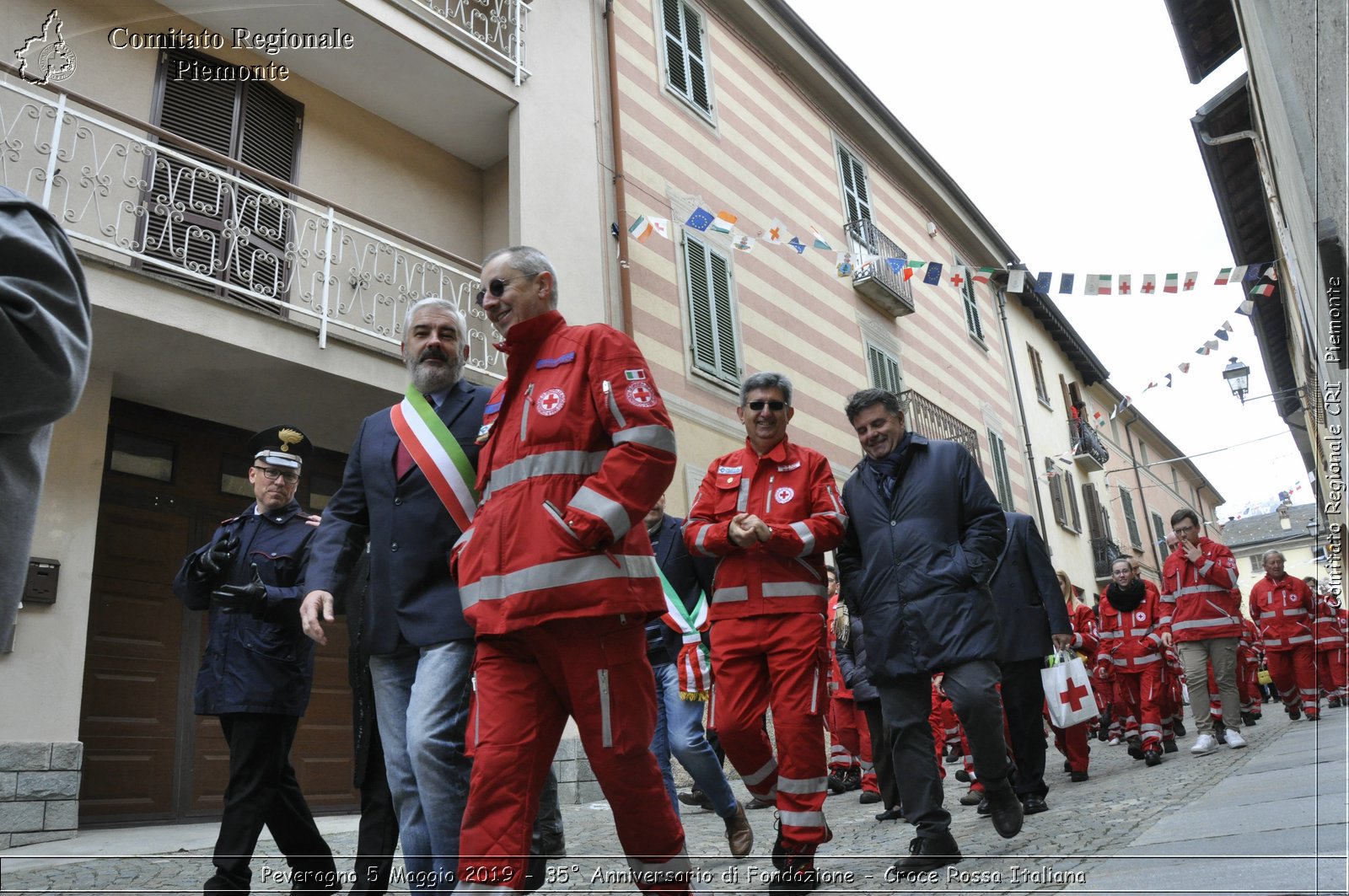 Peveragno 5 Maggio 2019 - 35 Anniversario di Fondazione - Croce Rossa Italiana - Comitato Regionale del Piemonte