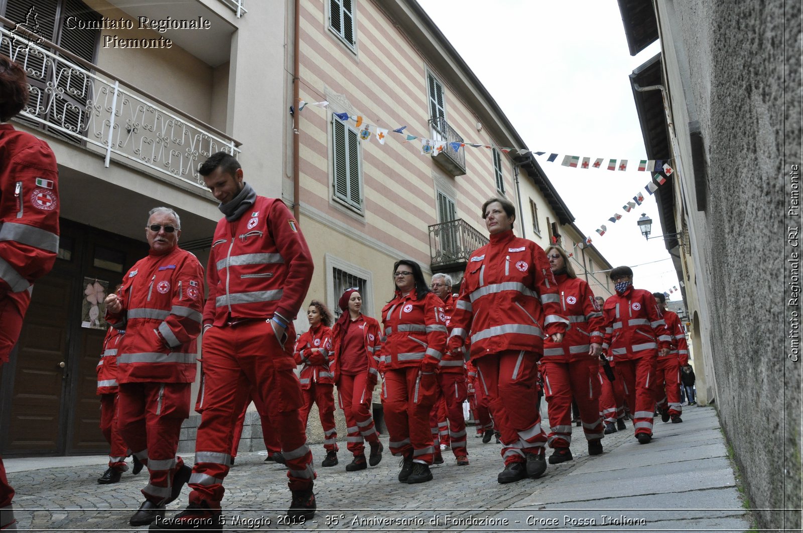 Peveragno 5 Maggio 2019 - 35 Anniversario di Fondazione - Croce Rossa Italiana - Comitato Regionale del Piemonte