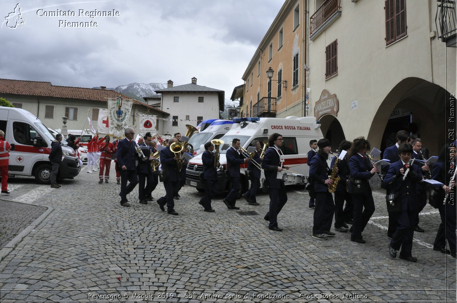 Peveragno 5 Maggio 2019 - 35 Anniversario di Fondazione - Croce Rossa Italiana - Comitato Regionale del Piemonte