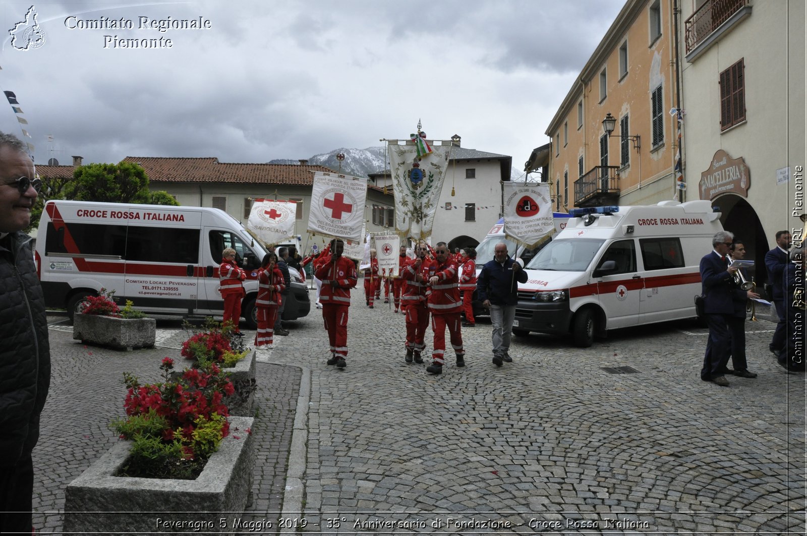 Peveragno 5 Maggio 2019 - 35 Anniversario di Fondazione - Croce Rossa Italiana - Comitato Regionale del Piemonte