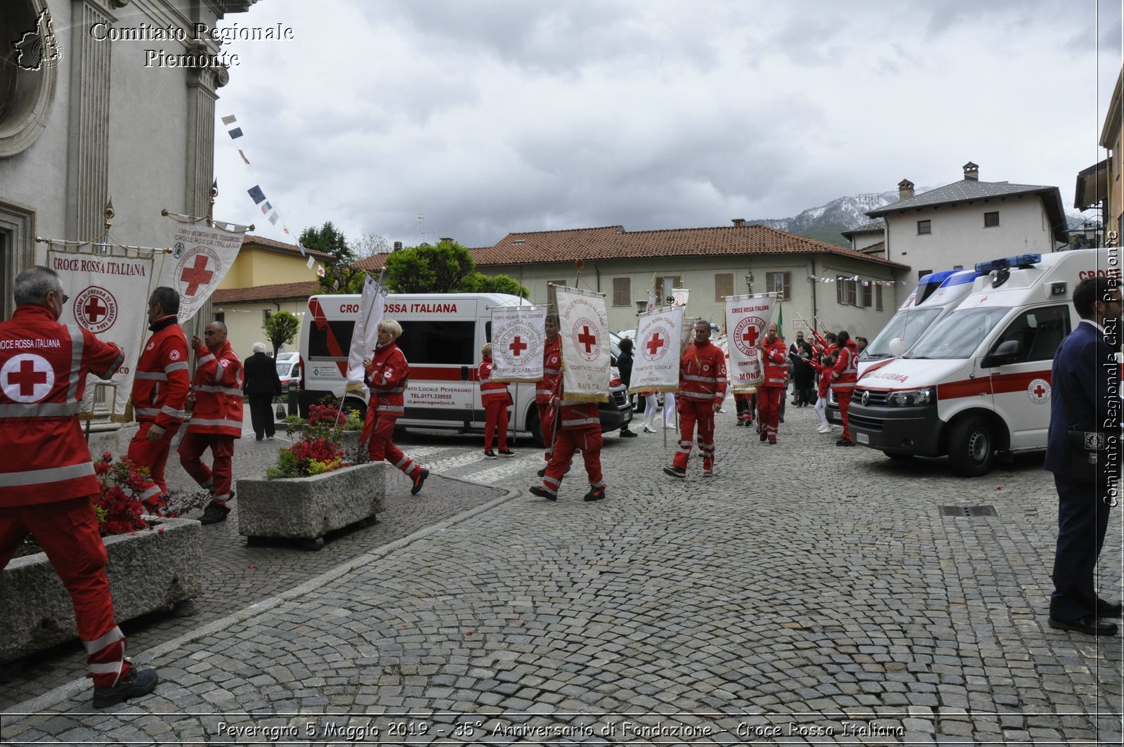 Peveragno 5 Maggio 2019 - 35 Anniversario di Fondazione - Croce Rossa Italiana - Comitato Regionale del Piemonte