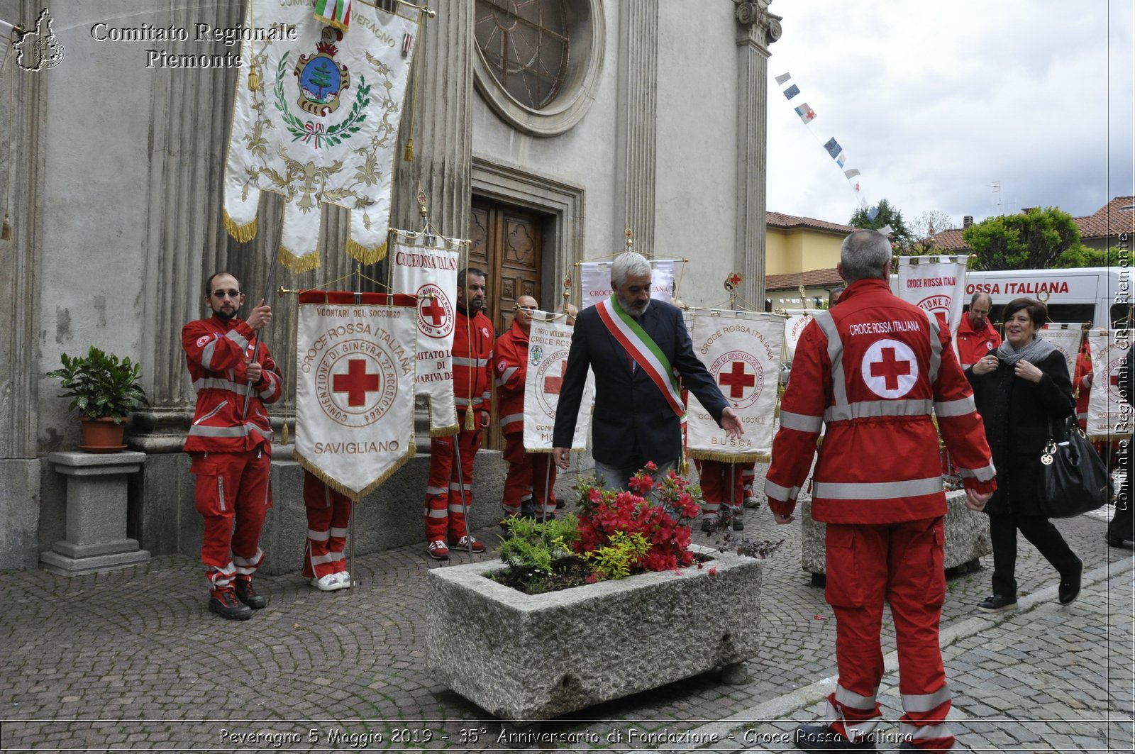 Peveragno 5 Maggio 2019 - 35 Anniversario di Fondazione - Croce Rossa Italiana - Comitato Regionale del Piemonte