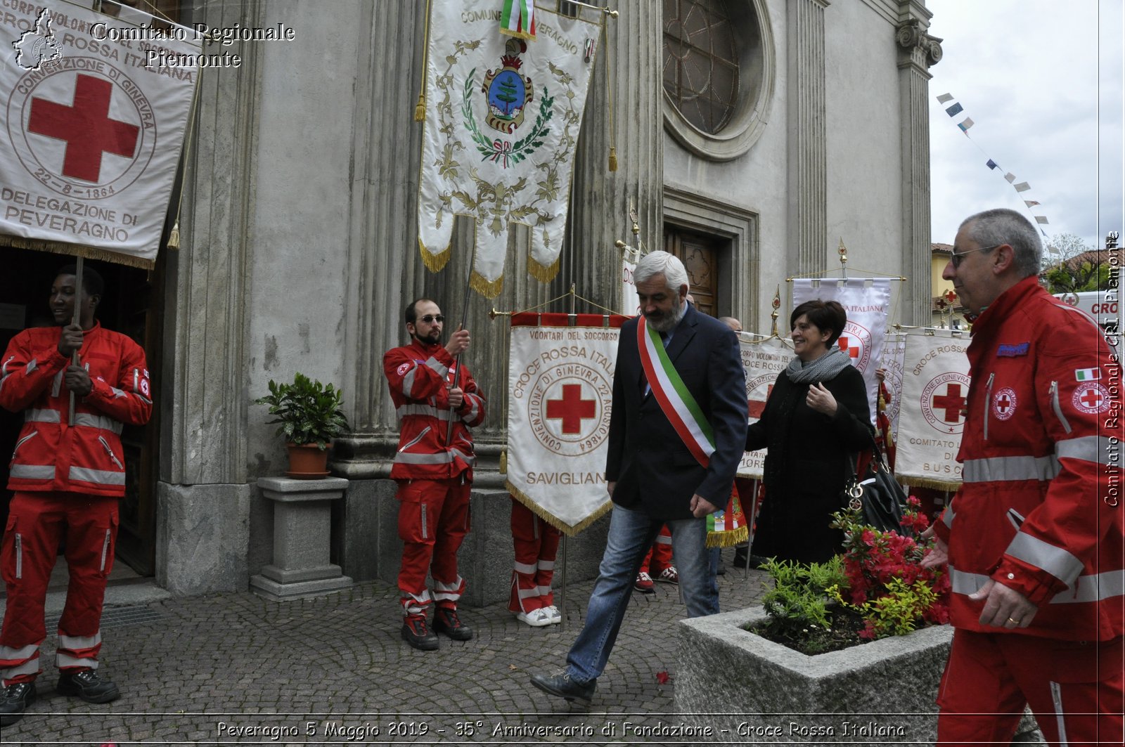 Peveragno 5 Maggio 2019 - 35 Anniversario di Fondazione - Croce Rossa Italiana - Comitato Regionale del Piemonte