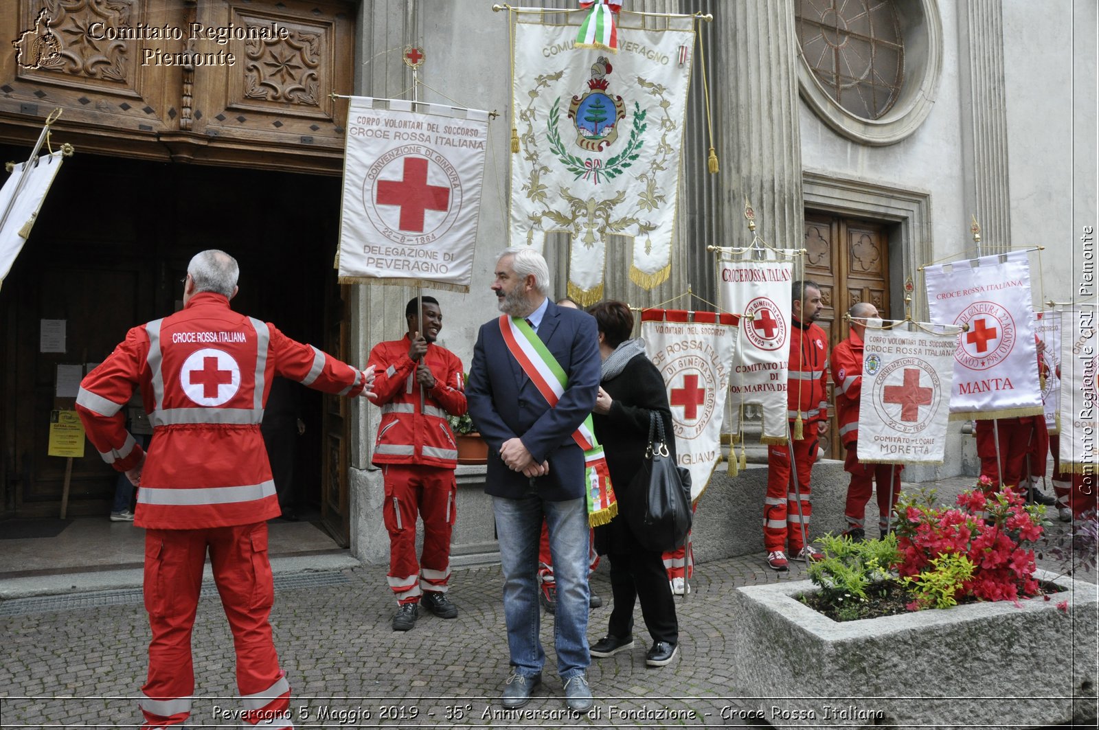 Peveragno 5 Maggio 2019 - 35 Anniversario di Fondazione - Croce Rossa Italiana - Comitato Regionale del Piemonte