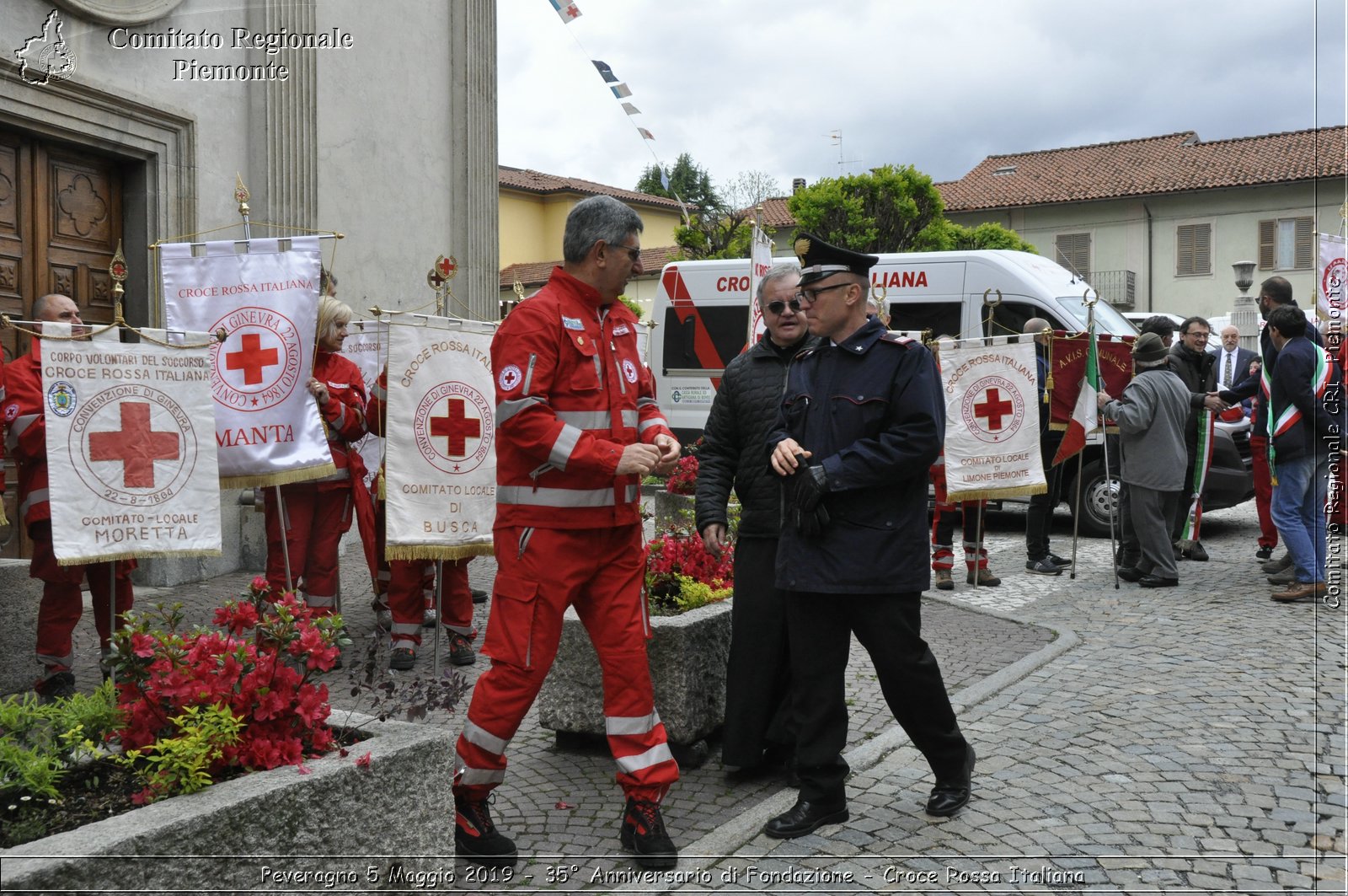 Peveragno 5 Maggio 2019 - 35 Anniversario di Fondazione - Croce Rossa Italiana - Comitato Regionale del Piemonte