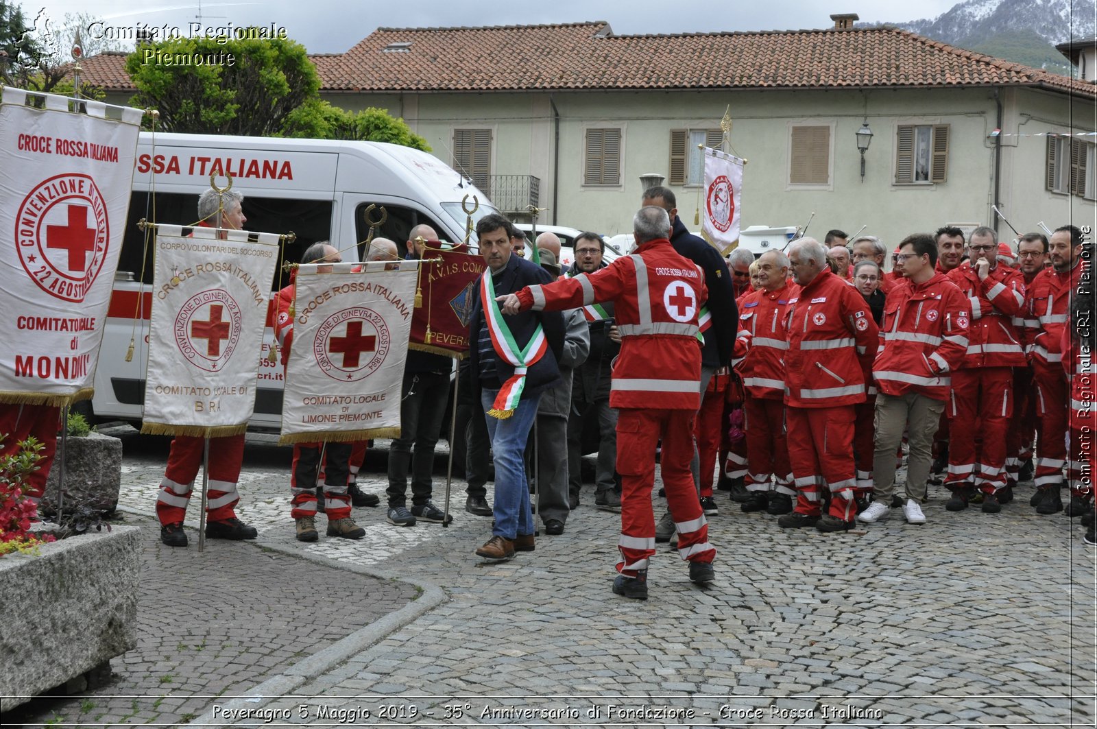 Peveragno 5 Maggio 2019 - 35 Anniversario di Fondazione - Croce Rossa Italiana - Comitato Regionale del Piemonte